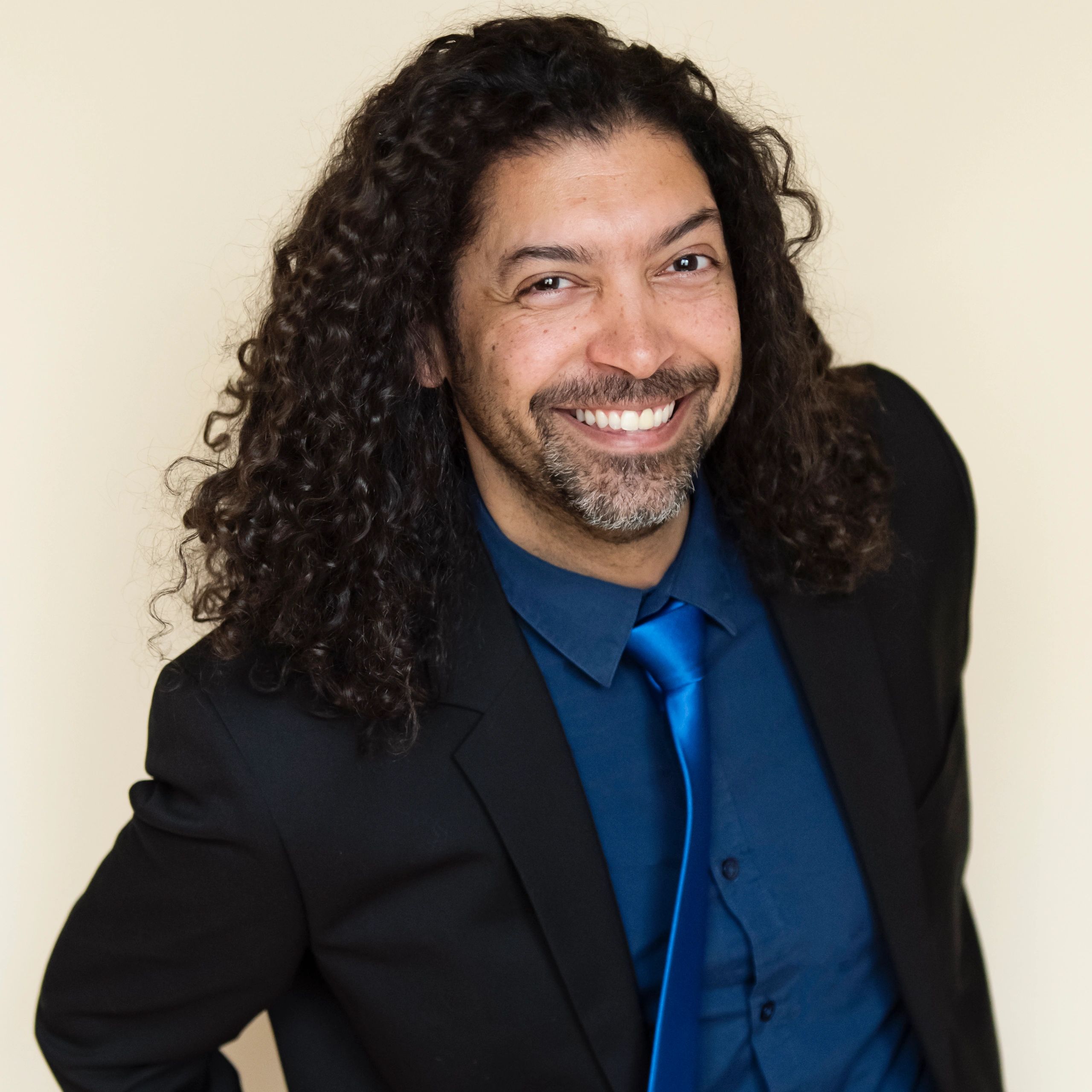 Professional headshot of a founder